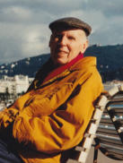 Ernesto Treccani negli anni novanta
