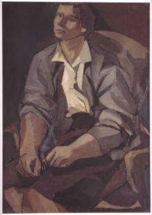"Ritratto di Carla"  1940-41  olio, 70x100