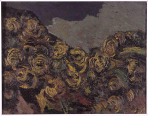 "La collina"  1944  olio, 45x34